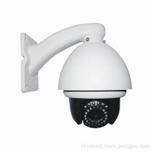 PTZ High-speed Camera with 10x Zoom, 1/3 Sony CCD 700TVL, 35m IR Distance, Support Horizontal Scan